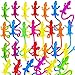Thyrflen 72PCS Stretchy Lizards Toys for Kids Sticky Gecko Toys for Bug Party Favors Sticky Hands of Lizard Toy Set for Birthday Reptile Party Decoration Goodie Bag Stuffers Pinata Filler Treasure Box - Image 2
