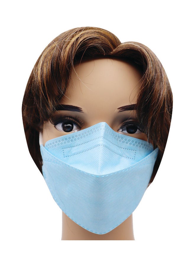 NIBEMINENT 20-Piece N95 Face Mask Sky Blue and Black Combo Pack - Image 4