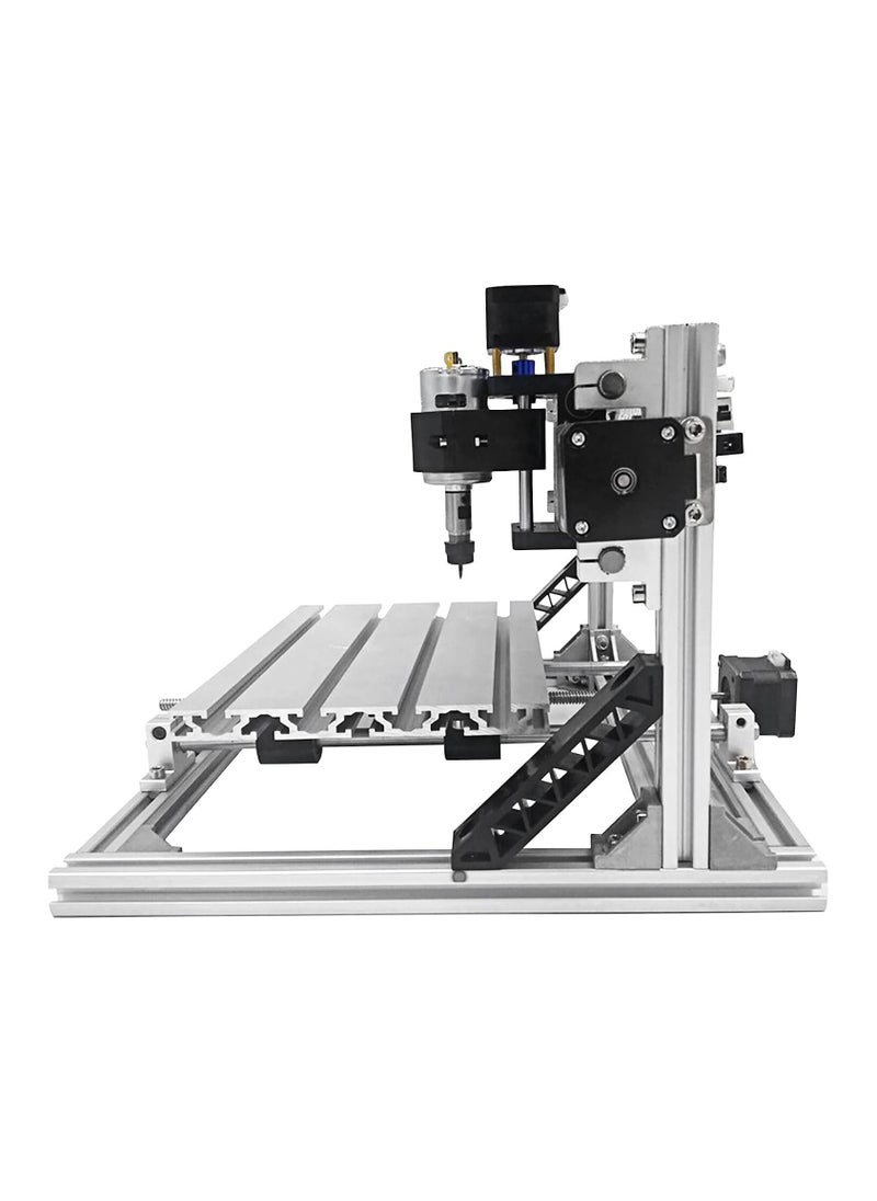 VEVOR 2418 CNC Engraving Machine Milling Cutter 3 Axis CNC Router Machine 500 mW Milling Machine CNC 240 x 180 x 40 mm Engraving Machine Kit
