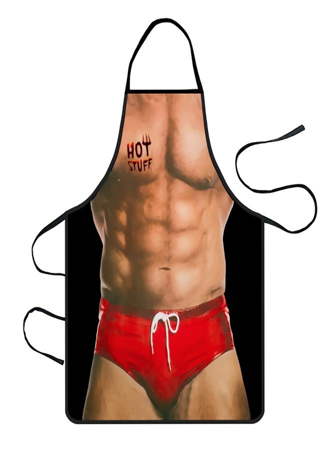 M1NTP1US + Christmas Gag Gift Exchange - Xmas Holiday Funny Apron White Elephant Party Gifts for Men Women - Image 2