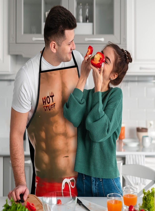 M1NTP1US + Christmas Gag Gift Exchange - Xmas Holiday Funny Apron White Elephant Party Gifts for Men Women - Image 5