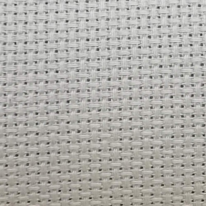 KCS 59" x 1 Yard 14ct Counted Cotton Aida Cloth Cross Stitch Fabric (Beige) - Image 2