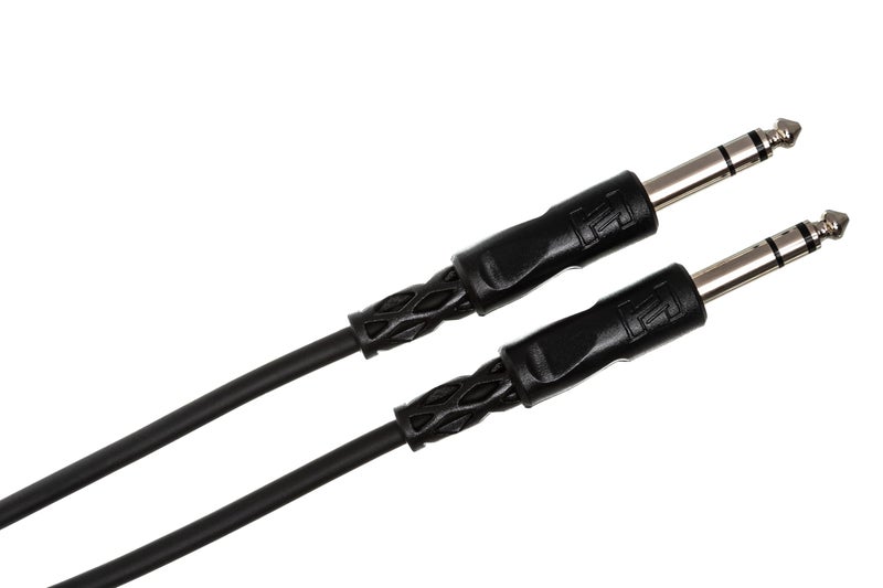 Hosa Other Hosa CSS-110 1/4" TRS to 1/4" TRS Balanced Interconnect Cable, 10 Feet - Image 2