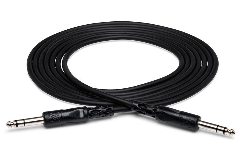 Hosa Other Hosa CSS-110 1/4" TRS to 1/4" TRS Balanced Interconnect Cable, 10 Feet - Image 1