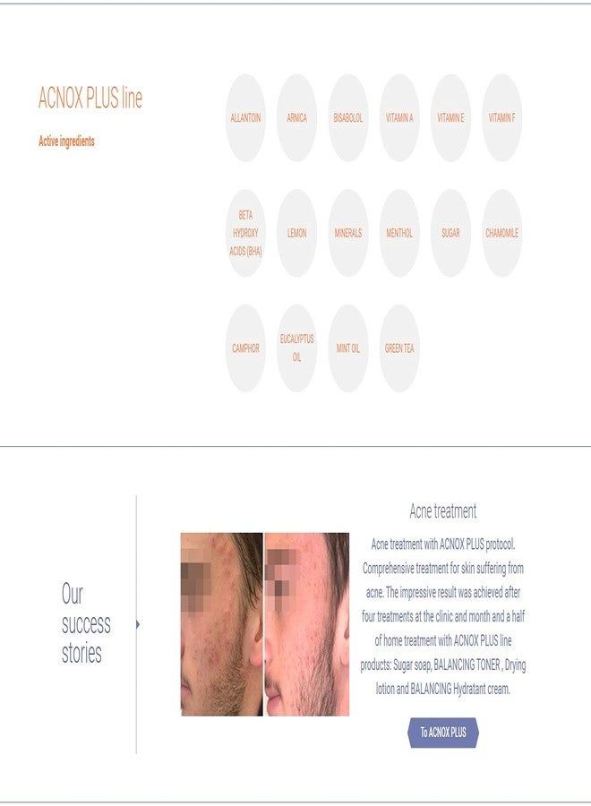 HL ALWAYS ACTIVE صابون السكر HL هولي لاند كوزمتيكس ACNOX PLUS 4.2 أونصة سائلة - Image 3