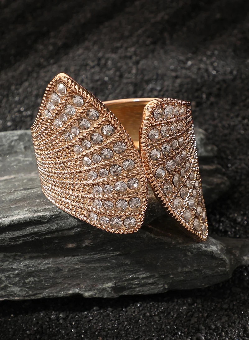SOHI Crystal Fan Artificial Bracelet Jewellery
