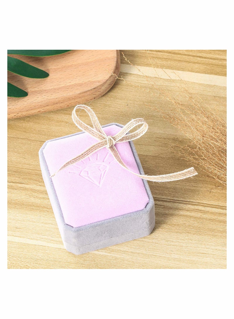 Excefore Jute Hessian Ribbon, Natural Burlap Ribbon Bundle, Jute Ribbon for DIY Crafts Gift Packaging Wedding Decoration 4 Rolls - Image 4