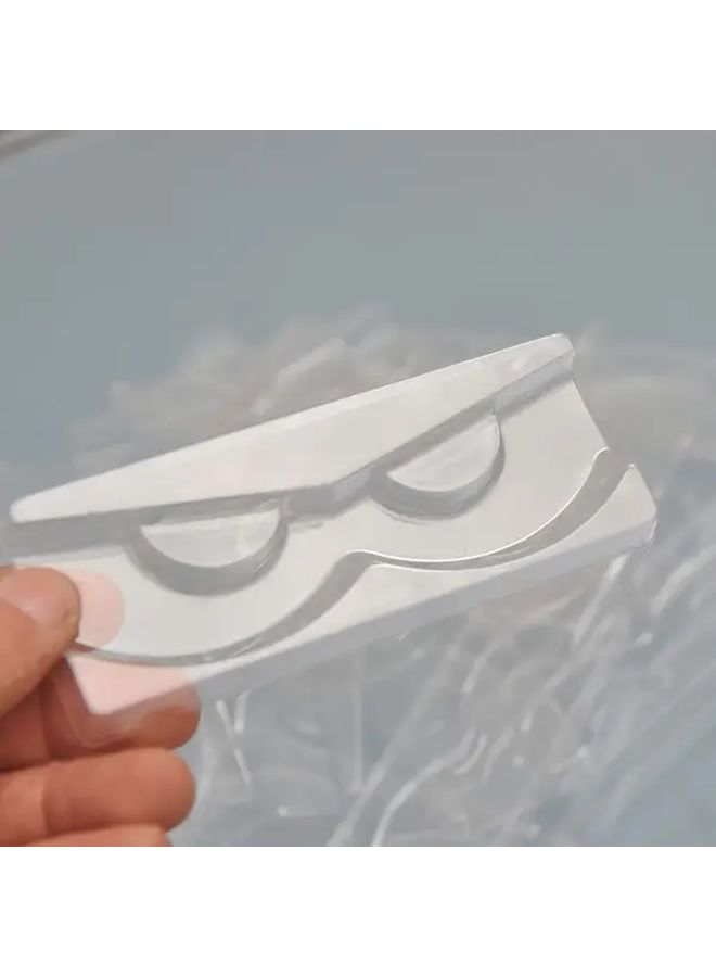 50 Pieces Transparent Eyelash Trays Plastic Makeup Organizer With Inserts For Beauty Salon Home Use - Image 5