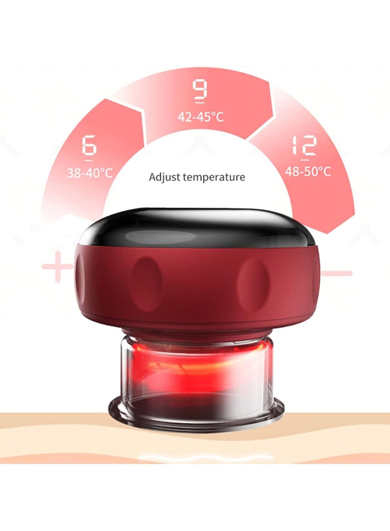 General Eletric Cupping Massager Machine, Portable Heating Cupping Therapy, Therapy Cupping Massager Heat Absorption  Electric Cupping Massager  - Image 2