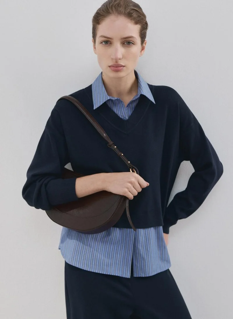 مانجو Combined shirt sweater