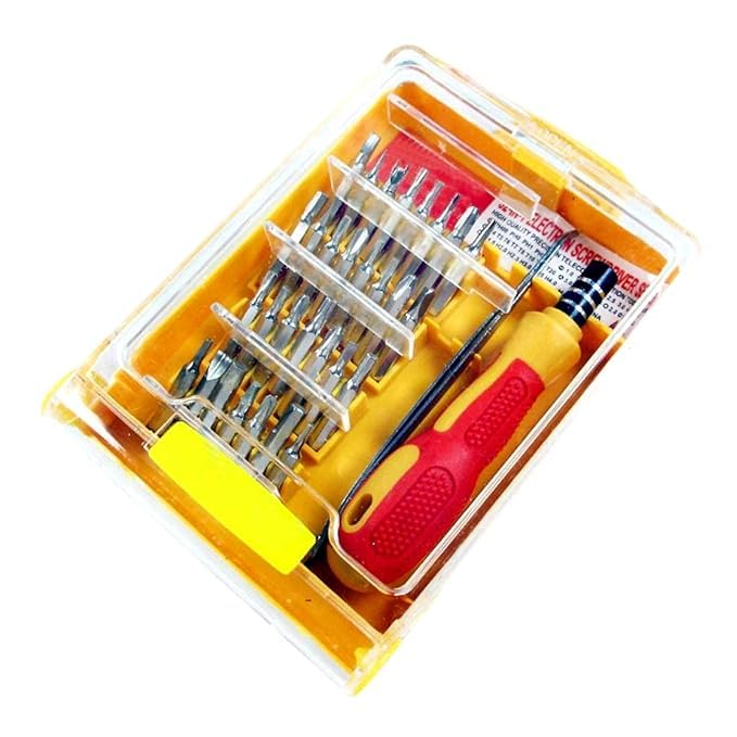 WAYRON WAYRON Screwdriver Socket Spanner Set Jackly Wrench Magnetic Toolkit for Home Office Car Bike MultiFunctional Tool Set for DIY Repairs  - Image 1