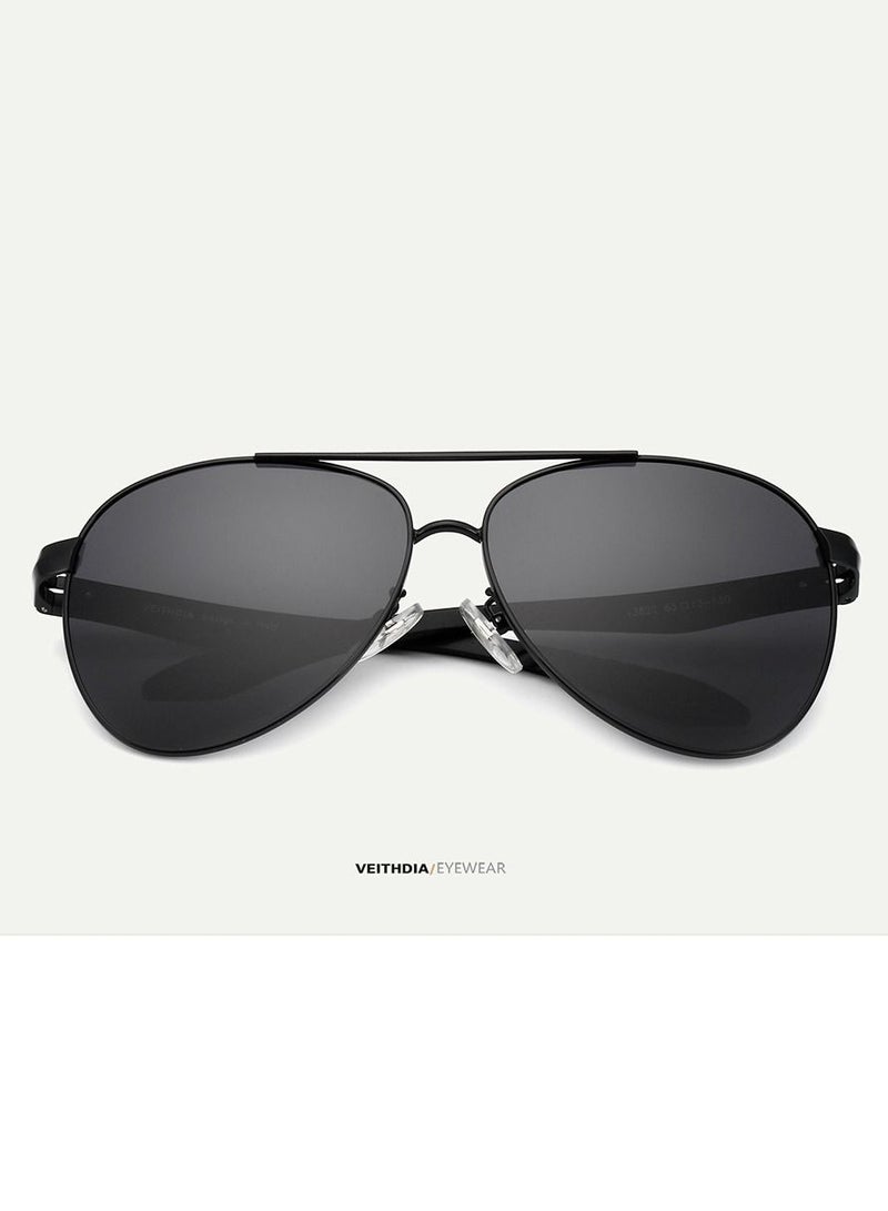 فيثيديا نظارات شمسية بإطار كامل مستقطب من UV400 للرجال - Image 2