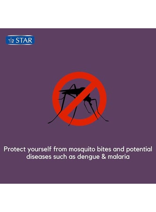 Star Mosquito Repellant Spray 100ml - Deet Free Insects Killer Spray - Bug and Tick Repellent Liquid with Organic Lemongrass & Peppermint Extracts - Indoor Outdoor Mosquito Killer - Image 4