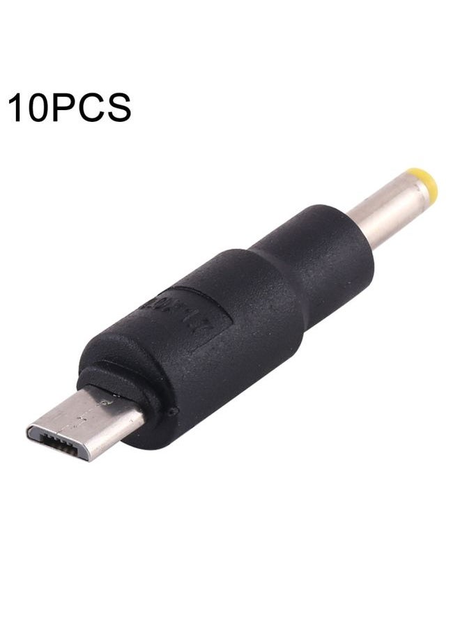 براق 10 PCS 4.0 × 1.7 مم إلى موصل توصيل الطاقة Micro USB DC  - Image 1