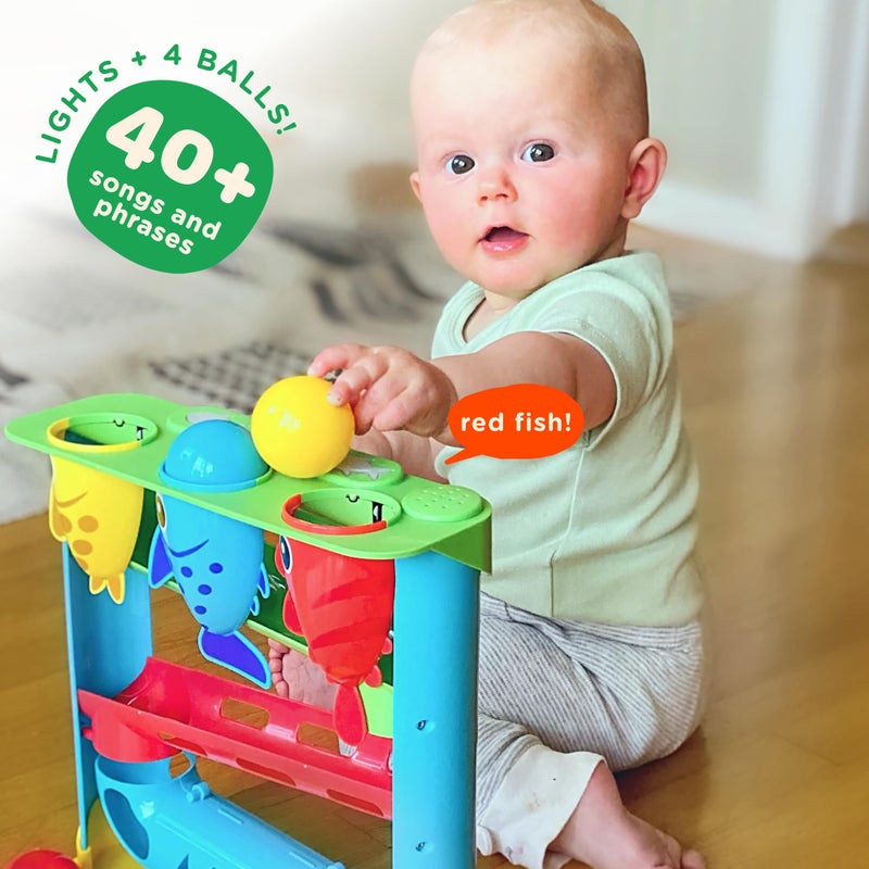 Move2Play, Feed The Fish | Interactive Baby & Toddler Toy | 1, 2+ Year Old Gift & Birthday Present | Boys & Girls Babies Ages 6, 7, 8, 9, 10, 12, 18, 24+ Months Old - Image 2