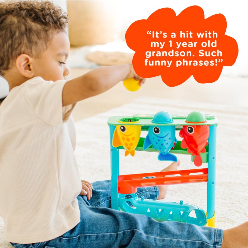 Move2Play, Feed The Fish | Interactive Baby & Toddler Toy | 1, 2+ Year Old Gift & Birthday Present | Boys & Girls Babies Ages 6, 7, 8, 9, 10, 12, 18, 24+ Months Old - Image 5