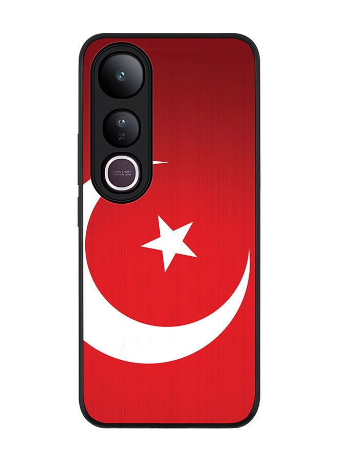 Stylizedd For vivo V50 Lite Case,Slim fit Camera Protection, Shockproof Thin Phone cover  - Flag Of Turkey