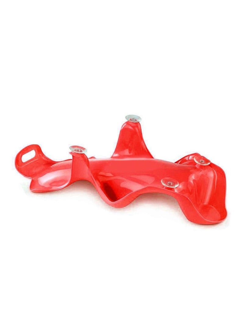 SunBaby - Anti Slip Big Plastic Bath Chair Seat Sling - Red - Image 5