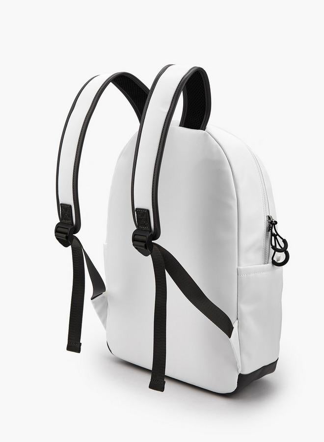 Lee Cooper Solid Textile Backpack With Adjustable Straps - Image 5