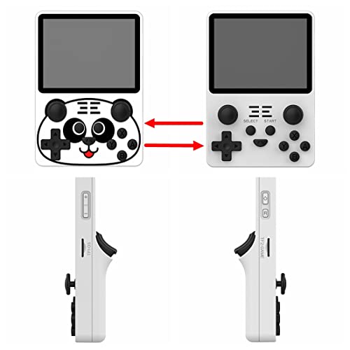 Petforu RGB20S Handheld Retro Game Console with Built-in Games (64G 15000 Games White) - Image 2