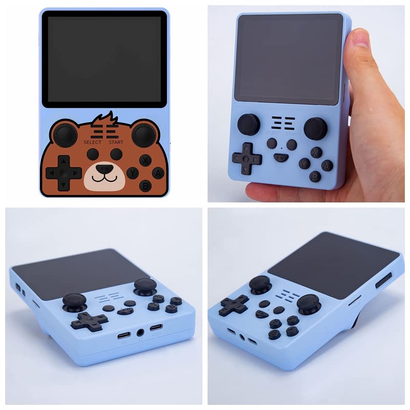Petforu RGB20S Handheld Retro Game Console with Built-in Games (64G 15000 Games White) - Image 4