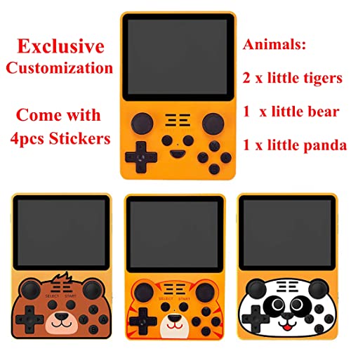 Petforu RGB20S Handheld Retro Game Console with Built-in Games (64G 15000 Games White) - Image 3