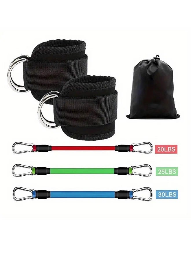 Generic Fitness Ankle Buckle Hip Training Leg Strength Resistance Band Trainer Ankle Buckle Gantry Ankle Buckle Band Artifact - Tpe Leg And Hip Exercise Band For Full Body Shaping  - Image 1