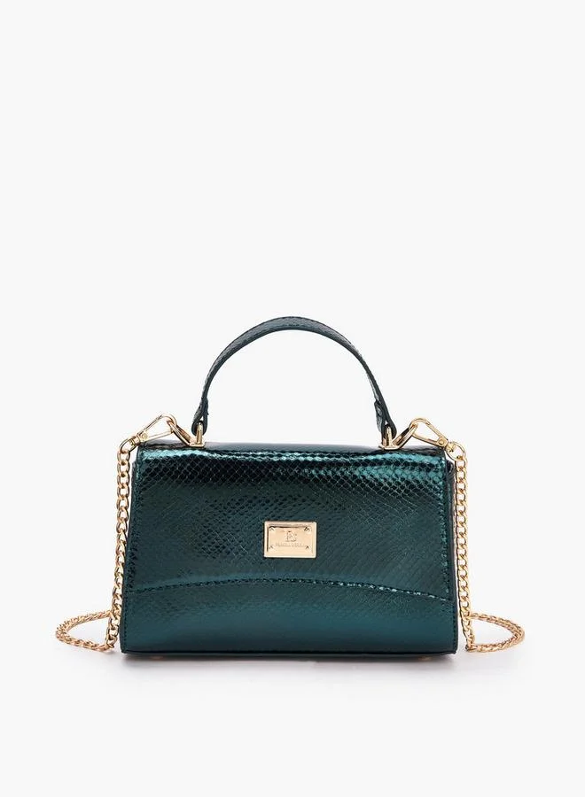 Flora Bella Textured Crossbody Bag with Detachable Shoulder Strap Ramadan Collection