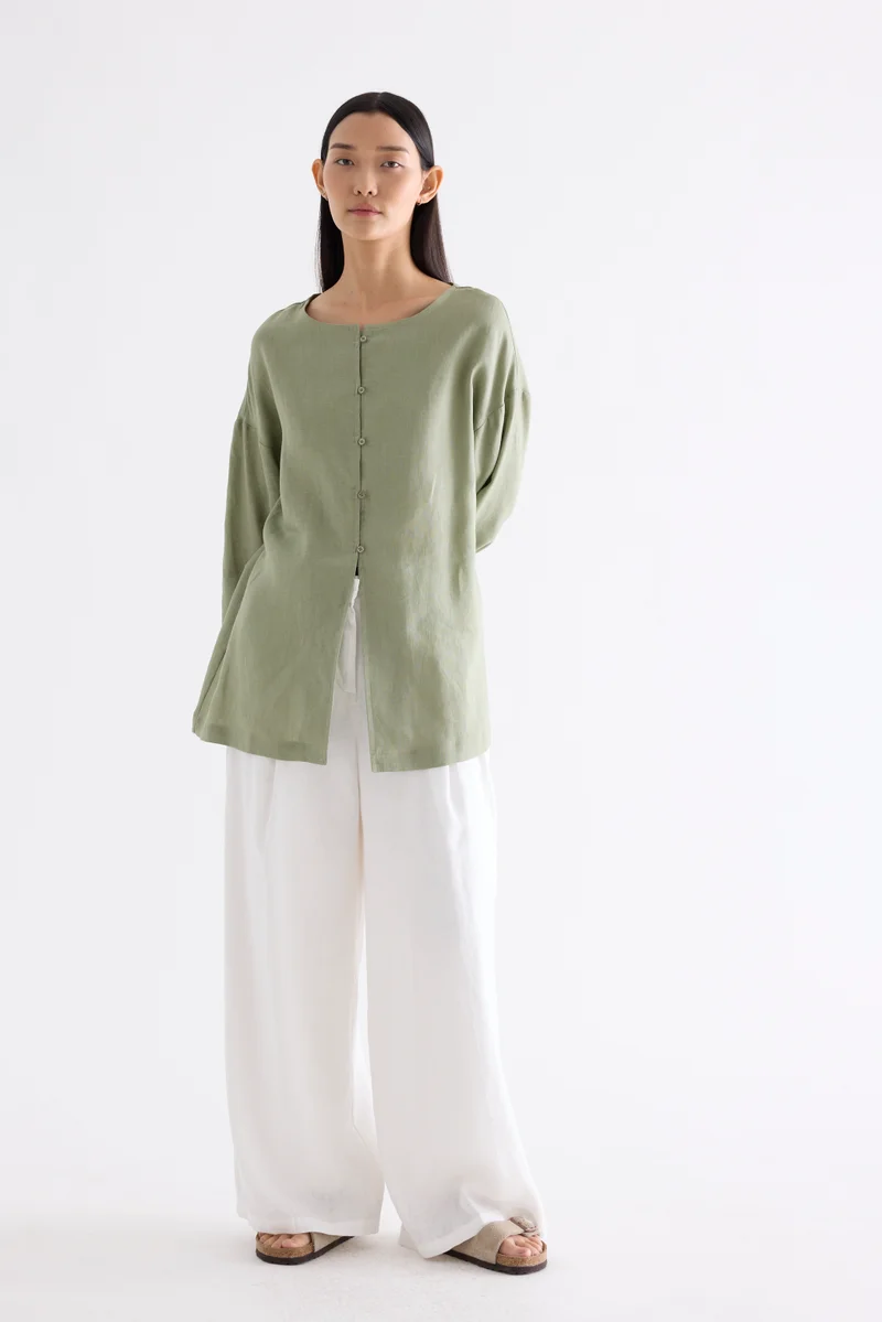 The Editor's Market  Zephira Button-down Blouse for Women | Best Price UAE