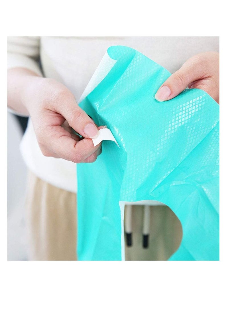 KASTWAVE Toilet Mat, 30 PCS Waterproof Travel Disposable Toilet Seat Cover Antibacterial Waterproof Portable WC Pad Toilet Mat For Baby Pregnant Mom, Independent Packing - Image 3