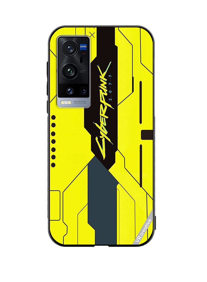 VR CREATIVE Protective Case Cover For Vivo X60 Pro Plus Cyberpunk Design Multicolour - Image 1