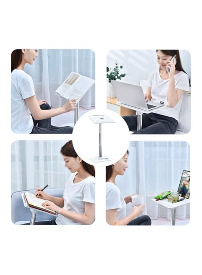 حامل قراءة أطفال بارتفاع قابل للتعديل، حامل كتب للأطفال للسرير والمكتب، حامل تلسكوبي من الخشب والألومنيوم للكتب السميكة، اللوحي، الكتاب المدرسي، التعلم - Image 4