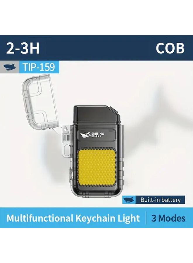 Model Tip 159a 2 In 1 Rechargeable LED Flashlight And Windproof Plasma Electric Lighter Combo - Image 1
