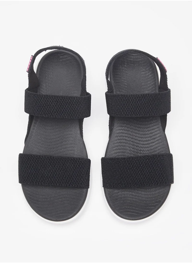 كابا Women's Textured Slip-On Slide Sandals with Back Strap