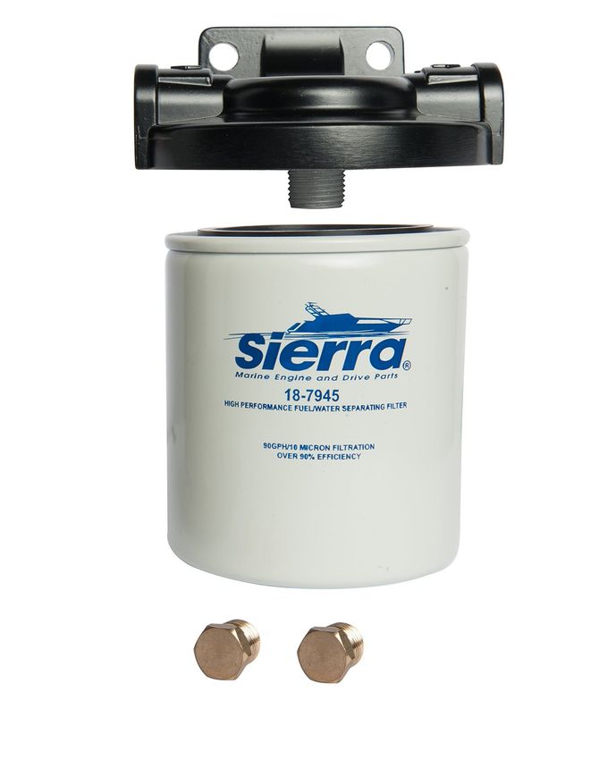 Sierra International 18-7982-1 Marine Fuel Water Separator Kit, white - Image 1