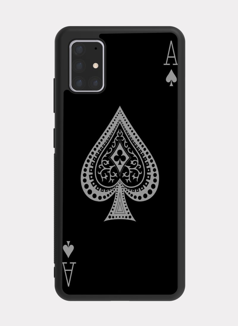 PXLAAT Samsung Galaxy A71 case cover Ace Spade  - Image 1