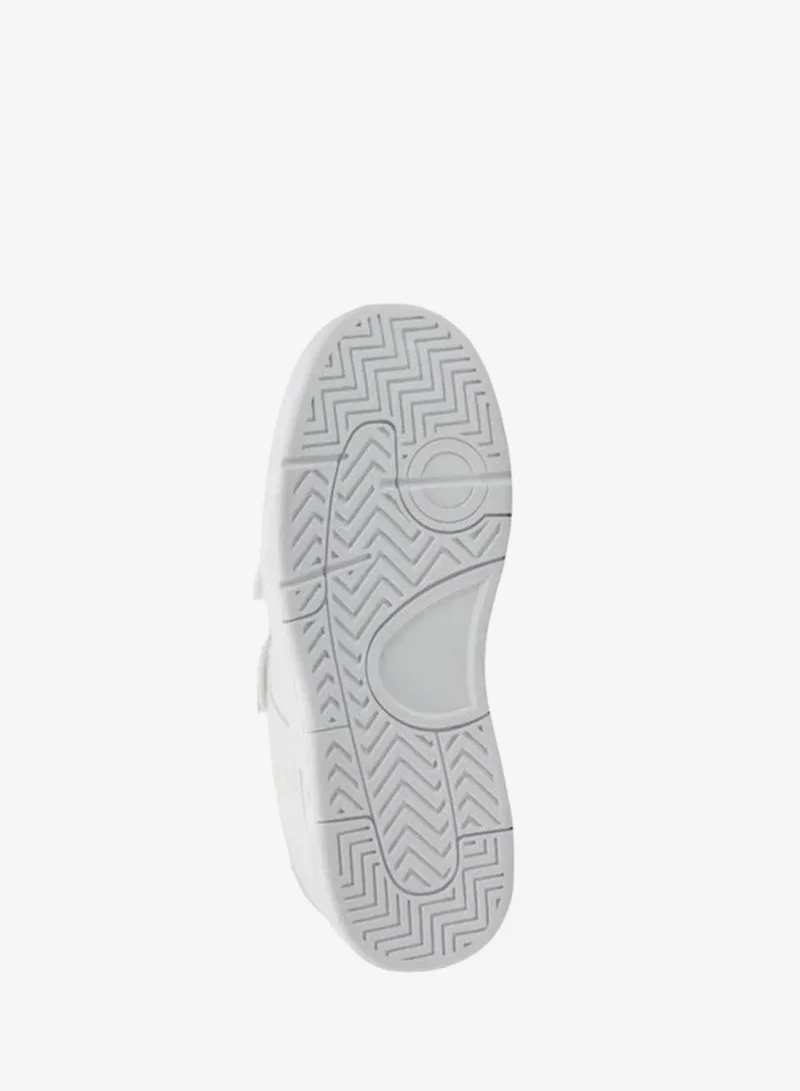 U.S. Polo Assn. white U.S. Polo Assn. Kids School Sneakers | White Hook & Loop Strap Shoes | Lightweight Non-Slip Casual Sports Shoes for Boys & Girls | Comfortable Everyday Walking Shoes  | Best Price UAE