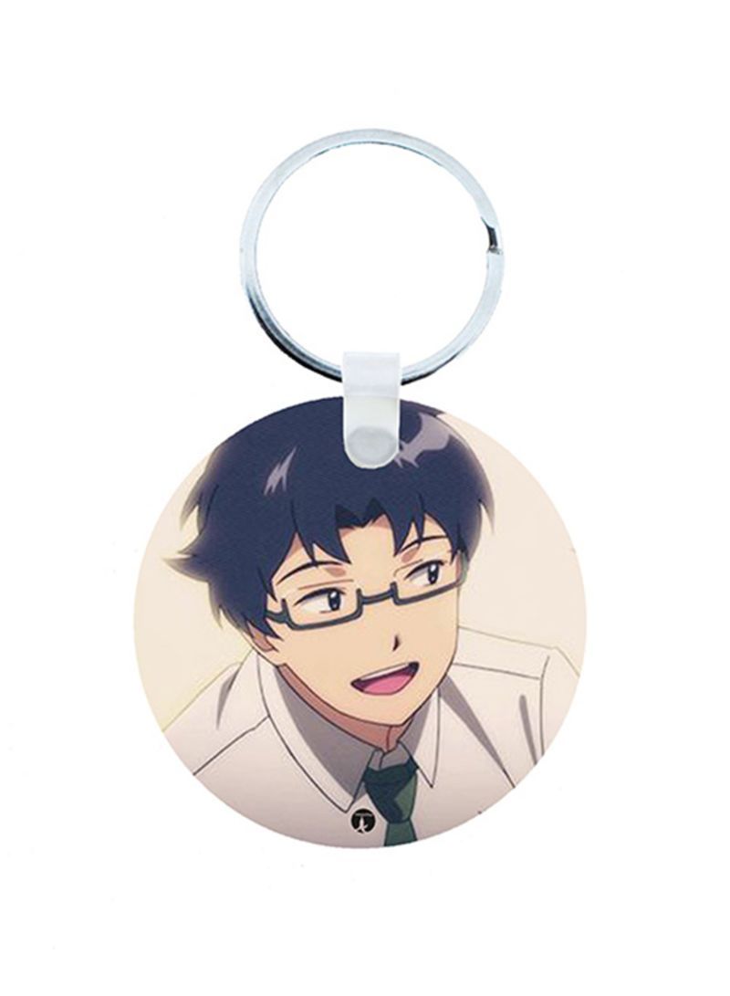 Digimon Anime Wooden Keychain