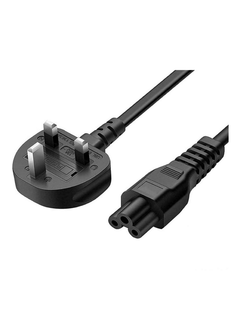 Laptop Power Cable 3 Pin UK Mains Lead with UK Plug for Laptop AC Adapter Charger Compatible with Dell HP Acer Compaq Delta Asus Lenovo Toshiba Vaio Power Cord 1.5m  - Image 5
