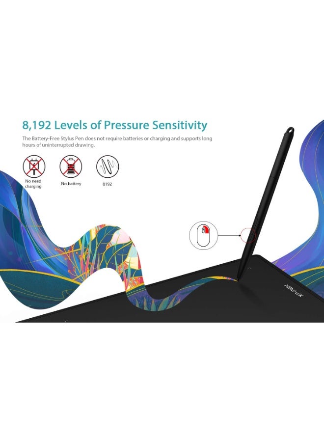 XP-PEN Star G960S Plus Drawing Graphic Tablet - Size 9 X 6 Inch - Image 3