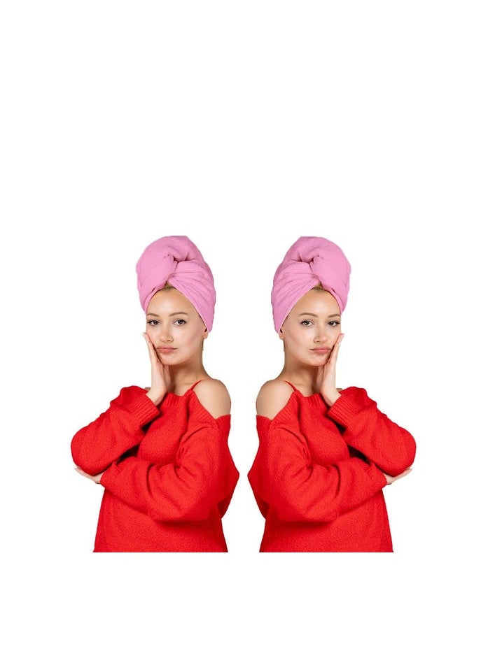 AZM Hair Wrap Turban – 2 Piece set Cotton (Super soft luxury) 380 GSM  - Image 2
