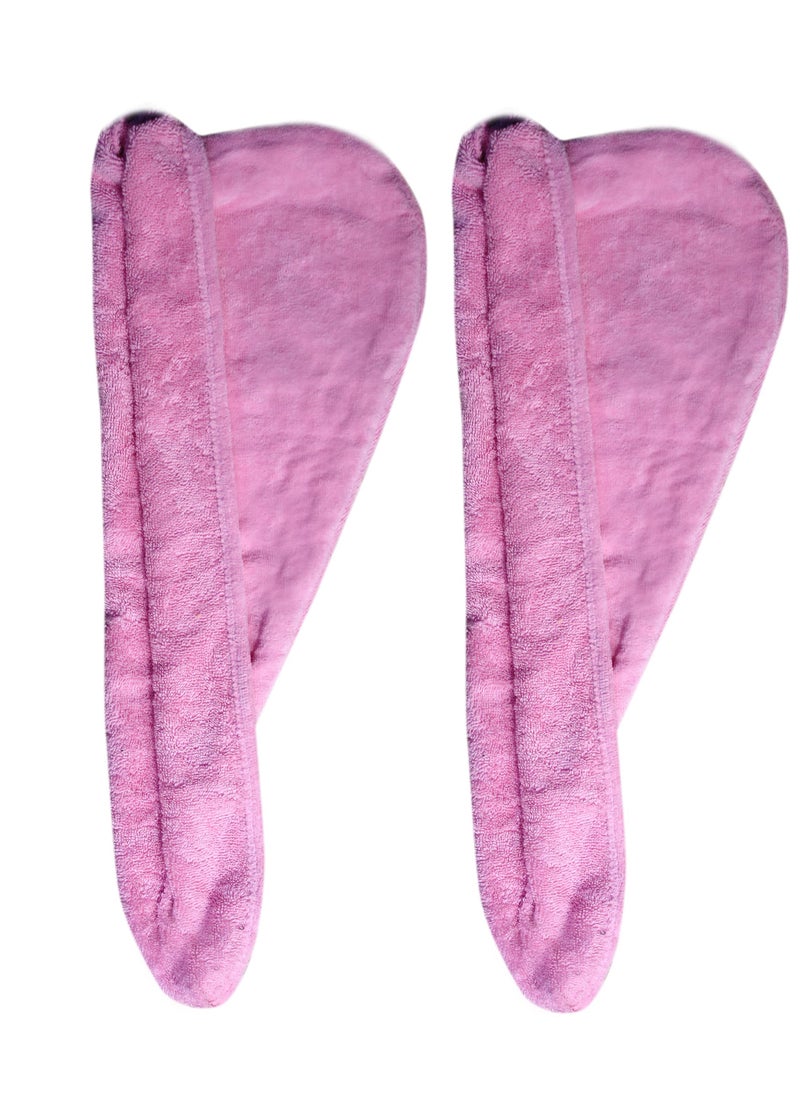 AZM Hair Wrap Turban – 2 Piece set Cotton (Super soft luxury) 380 GSM  - Image 1
