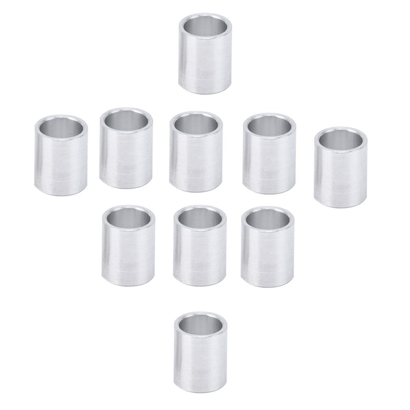 10Pcs Aluminum Alloy Spacer Round Unthreaded Standoff Support Fittings Outer Diameter 10mm12mm - Image 3