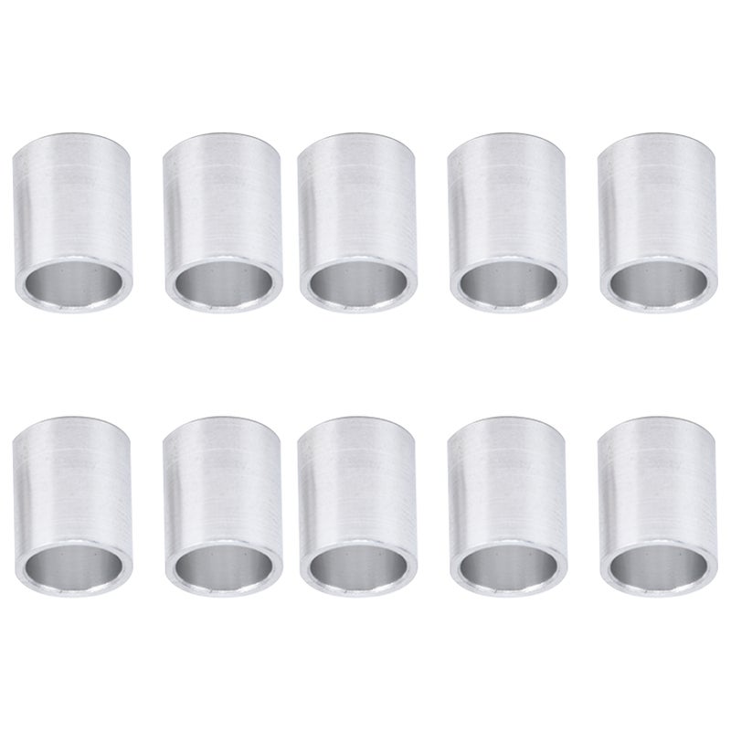 10Pcs Aluminum Alloy Spacer Round Unthreaded Standoff Support Fittings Outer Diameter 10mm12mm - Image 1