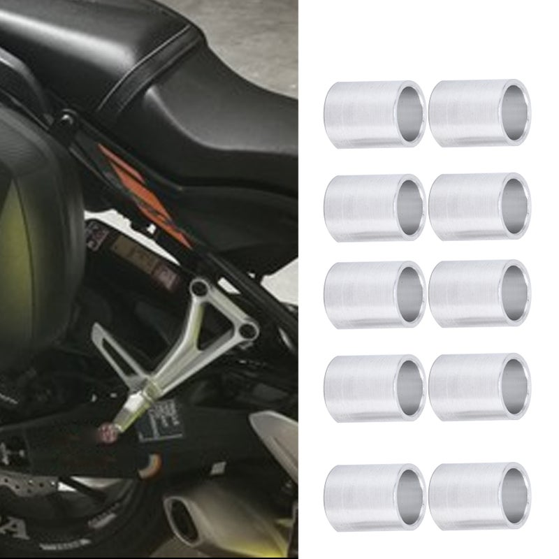 10Pcs Aluminum Alloy Spacer Round Unthreaded Standoff Support Fittings Outer Diameter 10mm12mm - Image 4