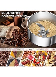 Generic Top-rated Grain Mill Grinder: 150g High-Speed Electric Stainless Steel Grinder for Cereals, Corn, Flour - Efficient Pulverizer Powder Machine Ideal for Dry Spice, Herbs, Grains - Compact Design.  - Image 5