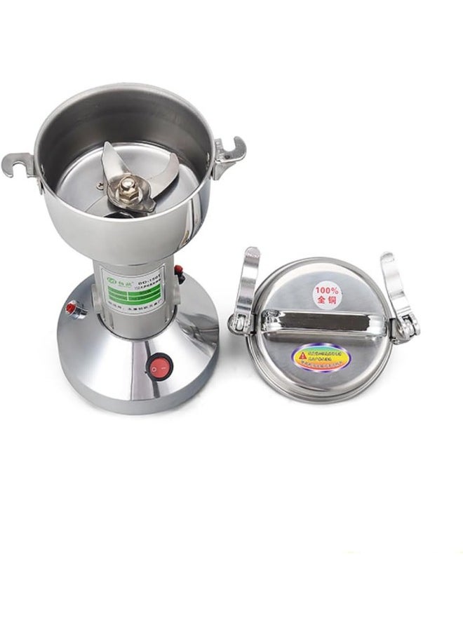 Generic - Top-rated Grain Mill Grinder: 150g High-Speed Electric Stainless Steel Grinder for Cereals, Corn, Flour - Efficient Pulverizer Powder Machine Ideal for Dry Spice, Herbs, Grains - Compact Design. - Image 1
