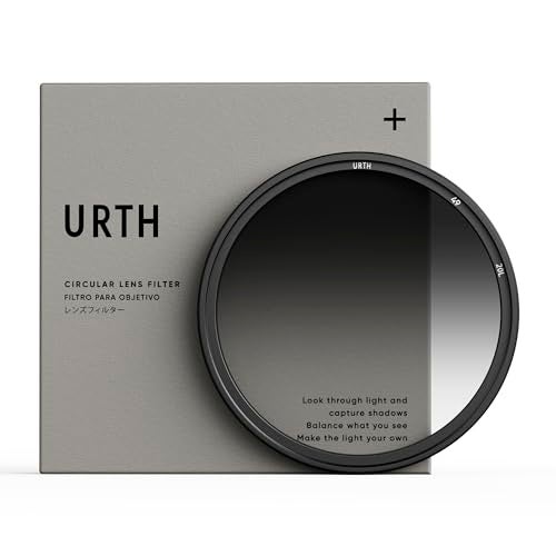Urth 49mm Soft Graduated ND8 Lens Filter (Plus+) — 3-Stop, Ultra-Slim 20-Layer Nano-Coated Soft Grad Neutral Density Camera Lens Exposure Balance Filter - Image 1