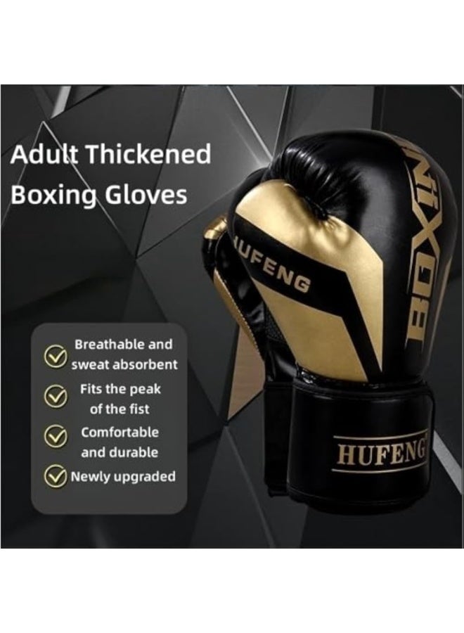 Arabest قفازات تدريب الملاكمة، قفازات ملاكمة للحقائب الثقيلة 6 أونصات، كف سميك ومهوى وقوي مقاوم للتأثير ومقاوم للتمزق، للبالغين والمراهقين والرجال والنساء، أحمر، 10 أونصات - Image 2