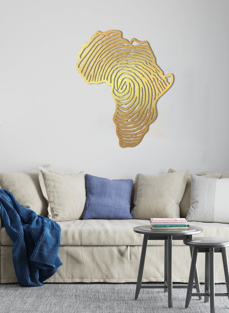 Home Gallery Africa Fingerprint Wood Wall Art 80X60 - Image 3